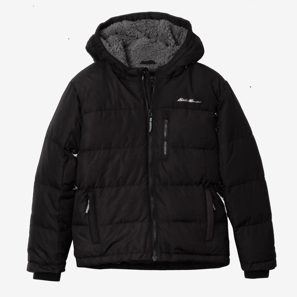 Eddie Bauer 4T Boys Classic Down Winter Jacket - Black